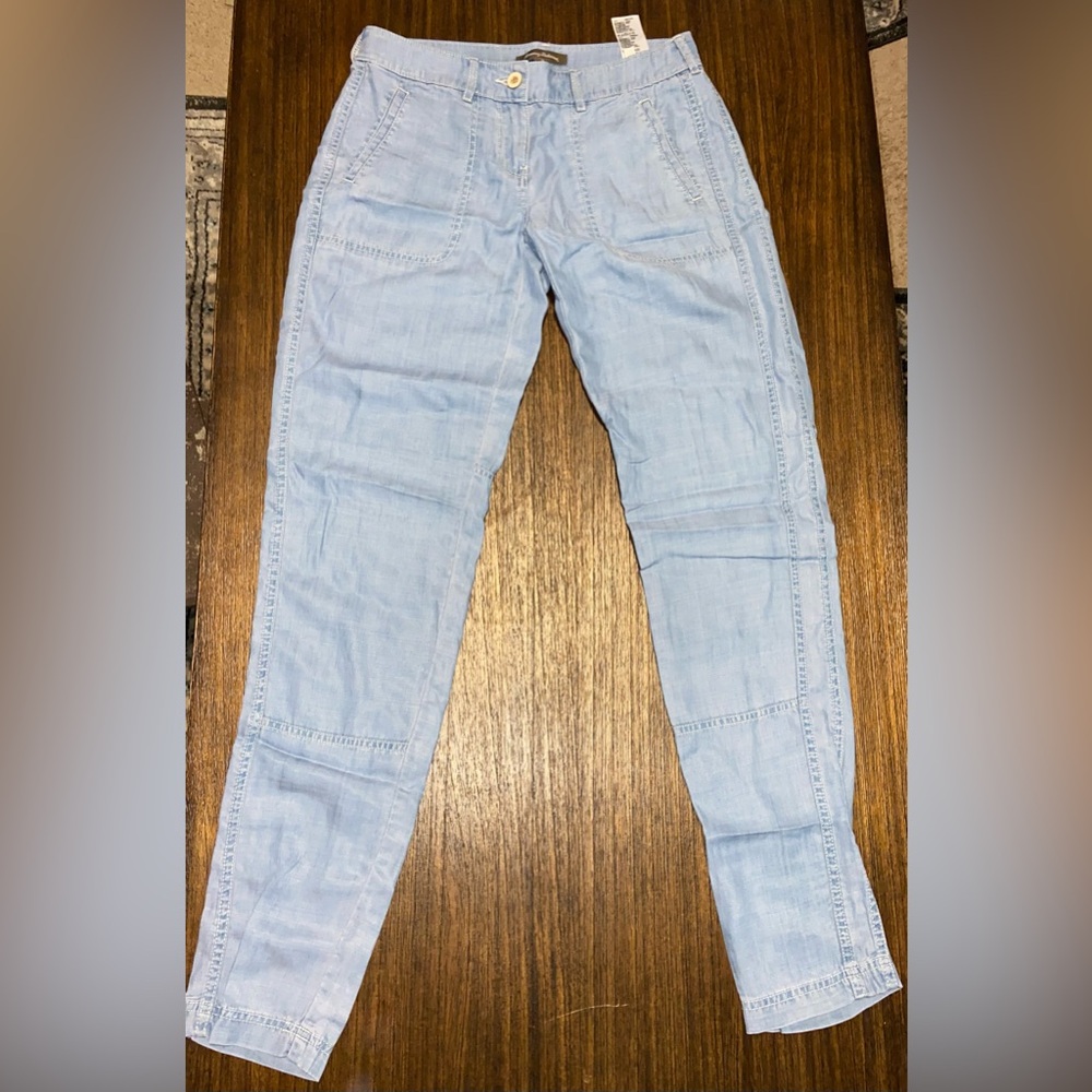 Tommy Bahama Women's Blue Tencel
Chambray All Day Relaxed Casual Pants